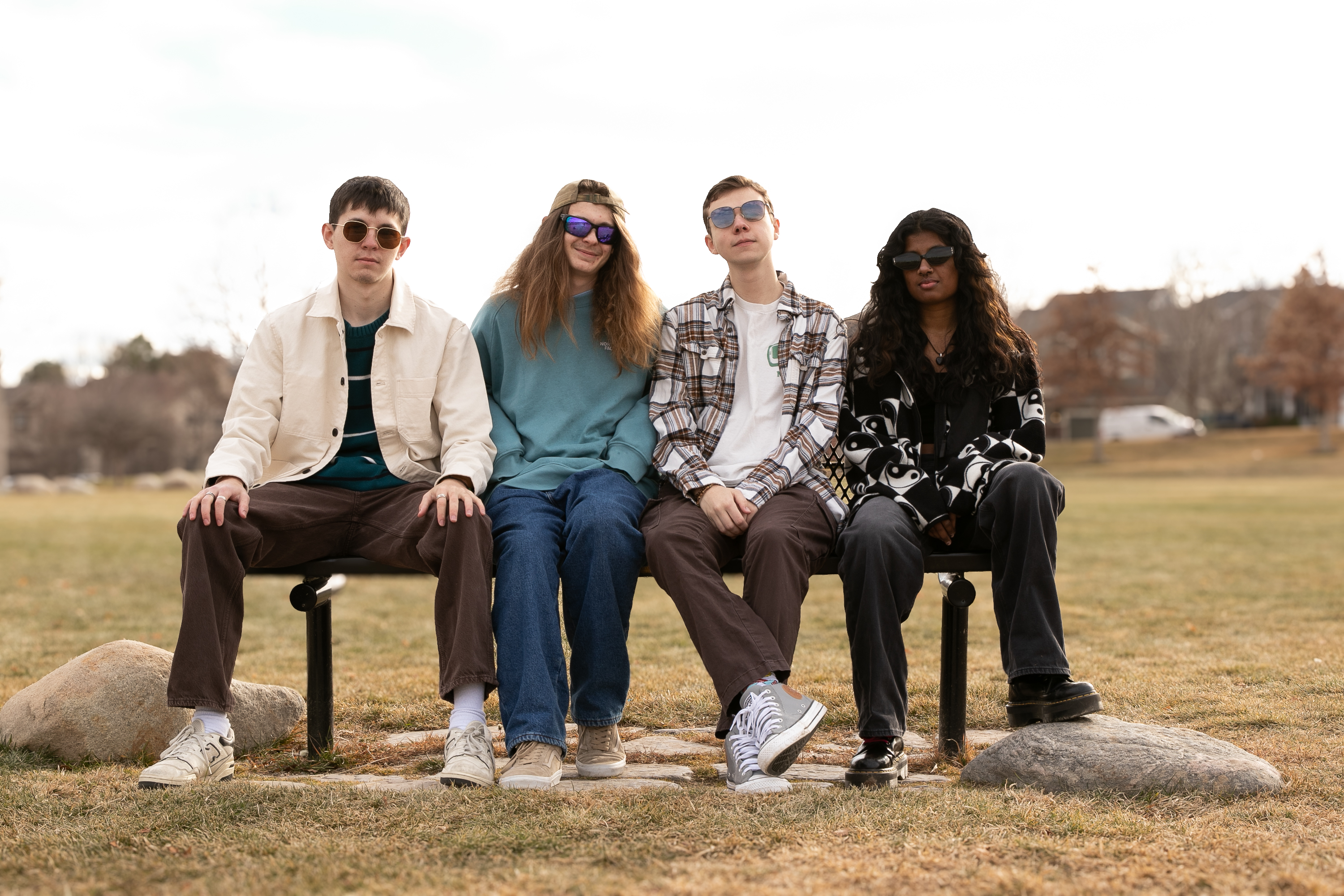 Group shot after a concert